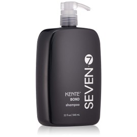 SEVEN Haircare KENTE BOND Shampoo for Split Ends + Damaged Hair, Sulfate Free, Cruelty Free with Green Tea, Guar & Pro Vitamin B5 for Men & Women, Made in USA, 32 oz.