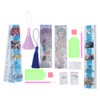 2 Set Diamond Bookmarks 5D DIY Painting Crystal Rhinestones Embroidery