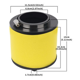 Road Passion Air Filter for Honda TRX400 FW 4WD 4X4 FourTrax Foreman 400 1995-2003/ TRX300 FW 4WD 1992-2000