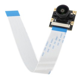 IMX219 Camera Module for Jetson Nano for RasPi 5 4B 3B, 1080P HD 8MP Manual Focus Camera Module with 160° Wide Angle, 2.96MM Wide Angle Lens, Automatic Light Adjustment