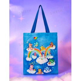 Care Bears New CARE BEARS Bag CARE A LOT Purse RAINBOW Tote LUCK Friend BABY TUGS Grumpy