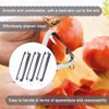 Pack of 3 Peeler Tupper, Replacement Blades for Asparagus Peeler,