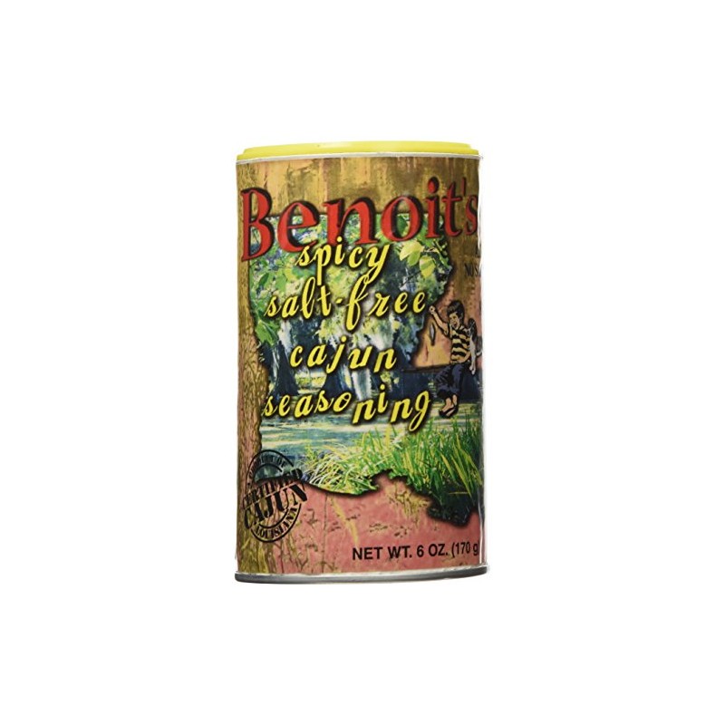 Benoit's Best Spicy Salt-free Cajun Seasoning (6 OZ)