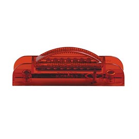 Maxxima M20340R Red 4" x 3/4" LED Thin-Line Clearance Marker Light