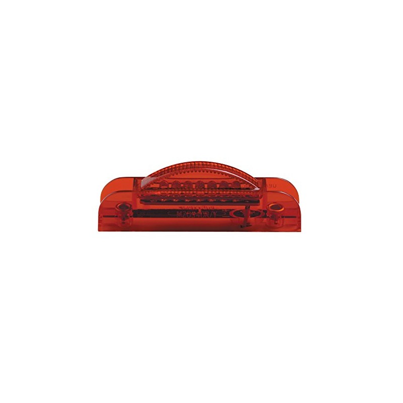 Maxxima M20340R Red 4" x 3/4" LED Thin-Line Clearance Marker