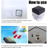 TERBBU Solar LED 2In x 2In(5cm x 5cm) Fence Post