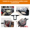 Fonakei Mobility Scooter Control Panel Cover Protective Tiller Panel Waterproof