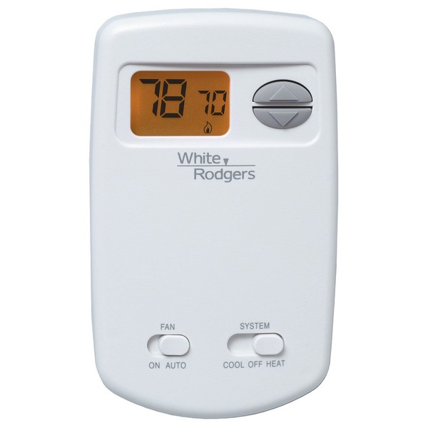 White-Rodgers 70 Series Non-Programmable Thermostat (GE/HP: 1H/1C) #1E78-144