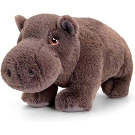 Deluxe Paws Plush Cuddly Soft Eco Toys 100% Recycled (Hippo)