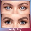 Mayhug Natural Lash Clusters Left&Right 120pcs Eyelash Clusters D Curl