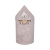 Memorial Yahrzeit Candle Holder Yizkor with Candle - Made in