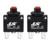 RKURCK 13 Amps Thermal Circuit Breakers 125/250V AC 32V DC
