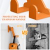 Chainsaw Hanger, 3-in-1 Chainsaw Wall Mount Adjustable Screws for Variety