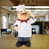 Cook Statue Kitchen Decoration Resin Decorative Ornament Chef Statue Collectible