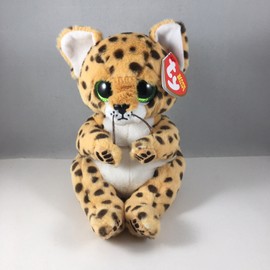 Ty Beanie Baby (Beanie Bellies) - LLOYD the Tan Leopard (6 Inch) Plush Toy MWMTs