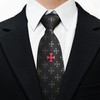 THE MASONIC COLLECTION - Polyester Black Woven Tie - With