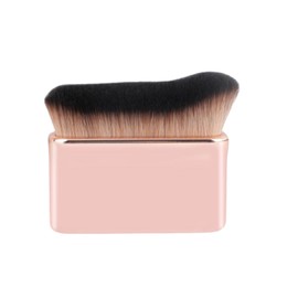 Tanning Brush,Makeup Large Extra Self Leg,Smooth Tanner Face Applicator,Oval Back Fake Bronzer Blending Brushes,Portable Self-Tanner Soft Applying Makeupbrush,Wave Rose Gold Body Brush for Tan