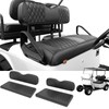 SugarFox 4PCS Golf Cart Seat Covers - Staple-Free Easy Install