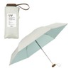 2025 Wpc. 801-12973-102 Folding Parasol, Inside Color Tiny, Off-White, Women's,
