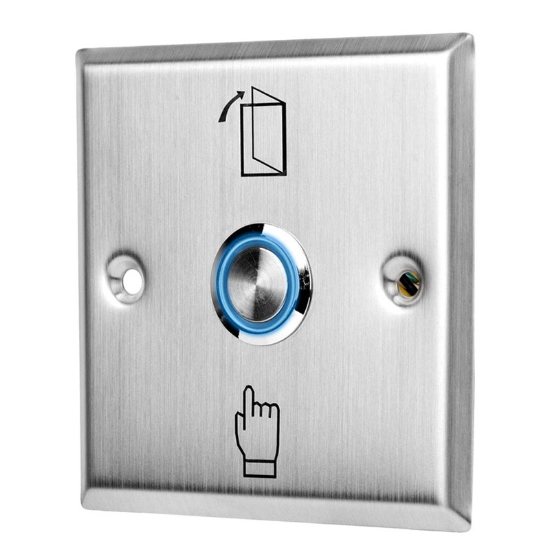 HERCHR Door Access Control System, Momentary Push to Exit Button