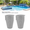 2PCS Pool Pump Filter Basket Easy To Install B199 Strainer