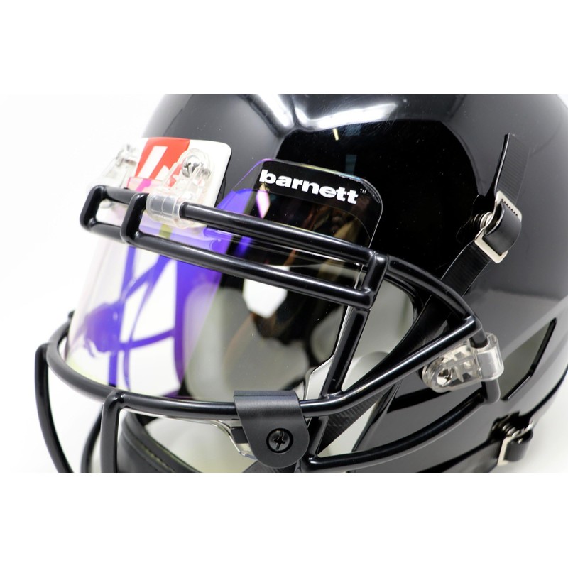 Barnett Football Eyeshield Visor, revo Blue, Eyes-Shield (Pack of 2)