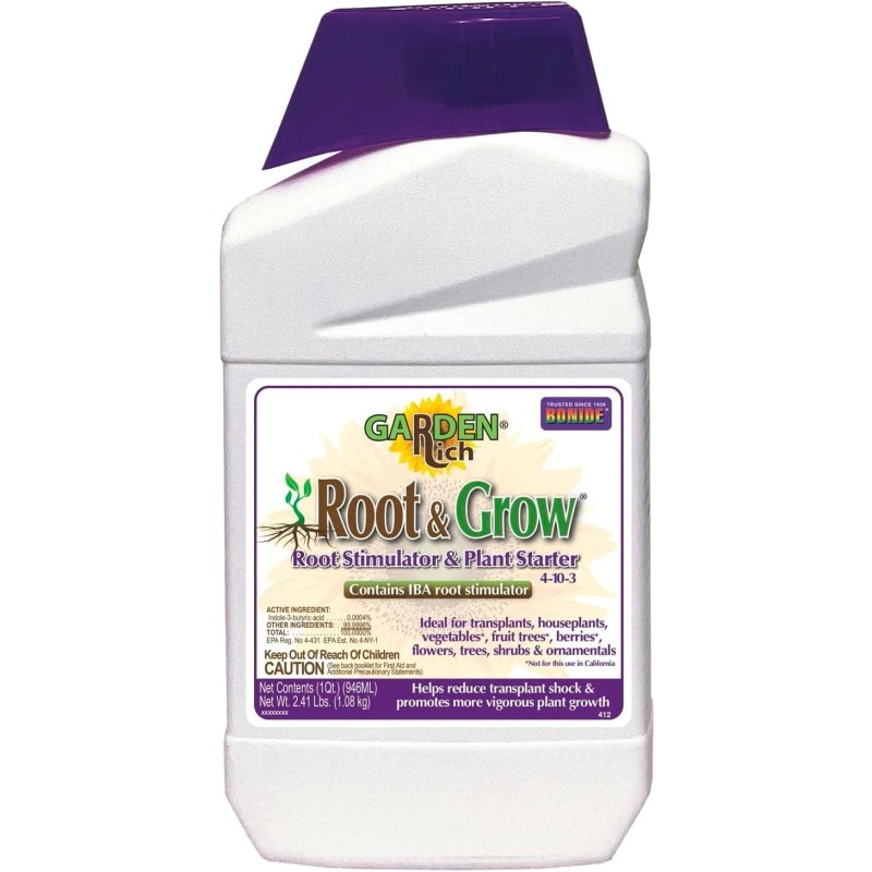 Bonide Garden Rich Root & Grow Liquid Root Stimulator &
