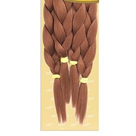 CHADE FASHIONS Amour EZ X Prestreched Braid 38 Inch 4 pcs Straight Synthetic Xpression Processing - BXPS38 (118)