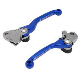 ZETA Racing YZ65 '18-23, YZ85'15-23 Pivot Lever Set, FP 3 Fingers, Blue, Forward Reversible Type, Stepless Adjustment of Lever Position, Forged, High Strength Aluminum Alloy, Dirt Freak DIRTFREAK
