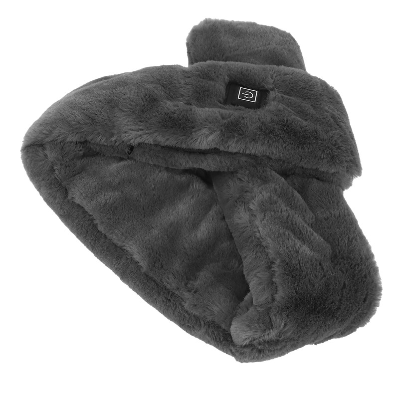 Electric Heated Scarf Soft Warm Temperature Adjustable Washable USB Heating