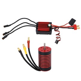 2845 Brushless Motor 35A ESC Kit 4P 12 Slot Large Torsion Copper Coil Motor ESC Set for 1/12 1/14RC 3700KV