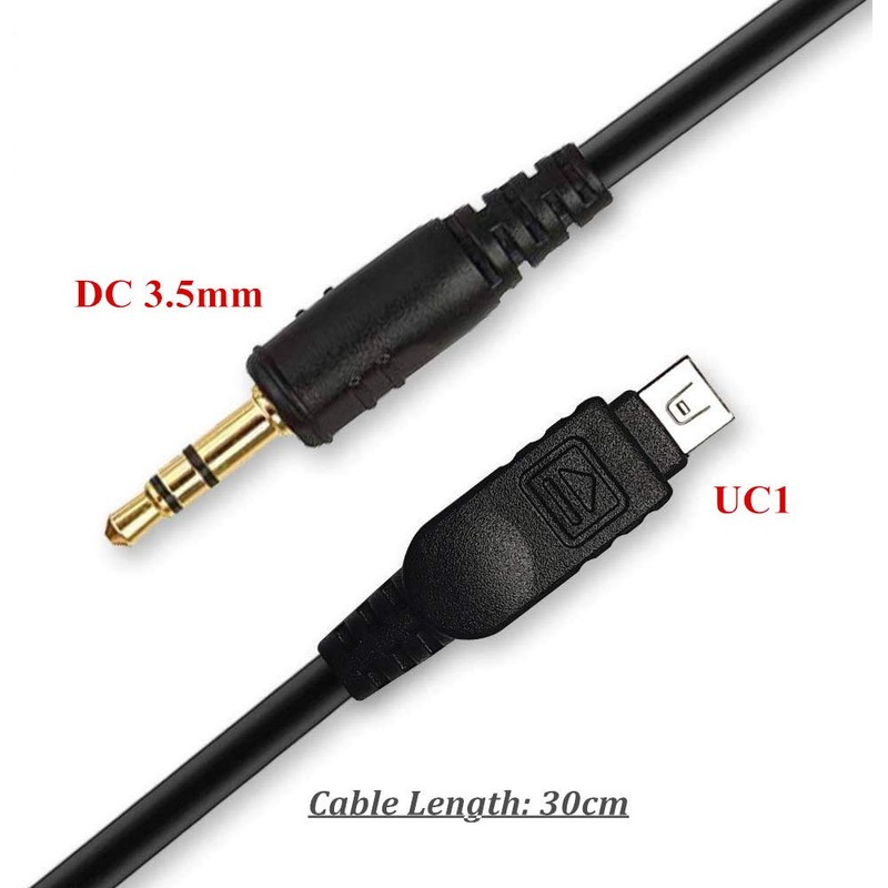Pixel Shutter Release Cable Connection Cable 3.5 mm – UC1