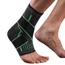Ankle Braces Comfortable Breathable Double Pressure Ankle Support Brace for Running Basketball Volleyball L XL