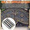 Zonon 10 Pcs 3 Inch BBQ Smoker Bullet Weld on