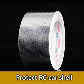 YSKMLOLP RC Model car Shell Repair Reinforced Aluminum foil Adhesive, Body Repair Tape car Shell Reinforcement for 1/5 1/8 1/10 1/12RC car