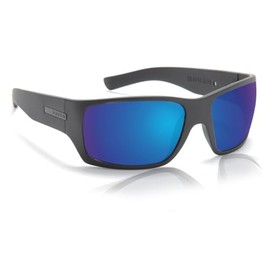 Hoven Times Adult Polarized Sunglasses, Black On Black/Tahoe Blue, One Size