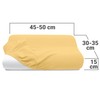 Emily´s Check Pack of 2 Fitted Covers for Neck Pillow