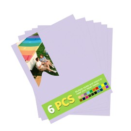 TIANLDD Awning Repair Tape,Tent Patch kit,Waterproof Repair Tape kit of RV Awning,Boat Covers,Canvas,Vinyl Fabric,Tarp,Sail-7x9in （Purple,6ps）