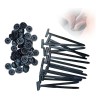 50pcs Cinchos Para Tolvas,nylon Universal Cable Tie Buckle