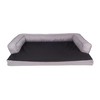 long rich Graphene Orthopedic Foam Dog Sofa Bed，Soft Comfort Dog