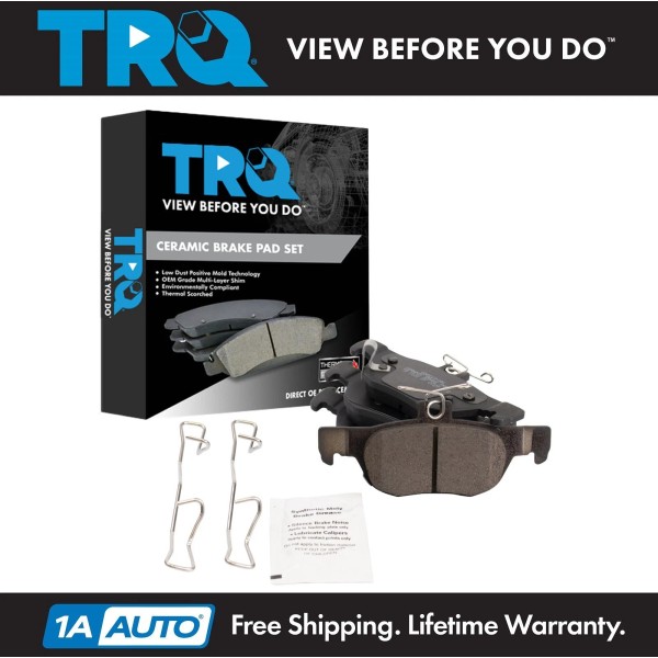 TRQ Rear Brake Pads Ceramic For 2019-2021 Mazda 3 2020-2021