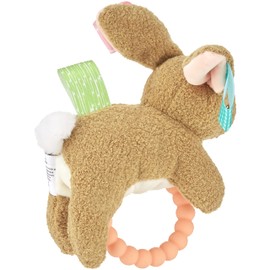Mary Meyer - Baby Infant Newborn - Taggies Rattle - Harmony Bunny - Sensory Toy