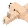 Leather Band Cutting Tool Adjustable Wooden Hand Leather Craft Accessories