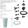 Accessory Set for Rainwater Tanks/Barrels (Pack of 5) ICANSET 7,