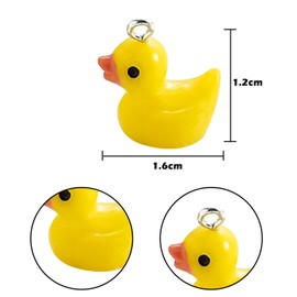 XNHIU Duck Necklace Charm Duck Necklace Yellow Duck Necklaces Animal Pendant Necklaces Jewelry Gifts for Women Girls