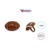 Football Cupcake Rings - 24 pc by A1 Bakery Supplies