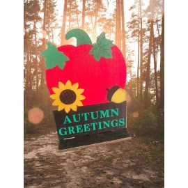 Bluegrass “Autumn Greetings” Harvest Decor
