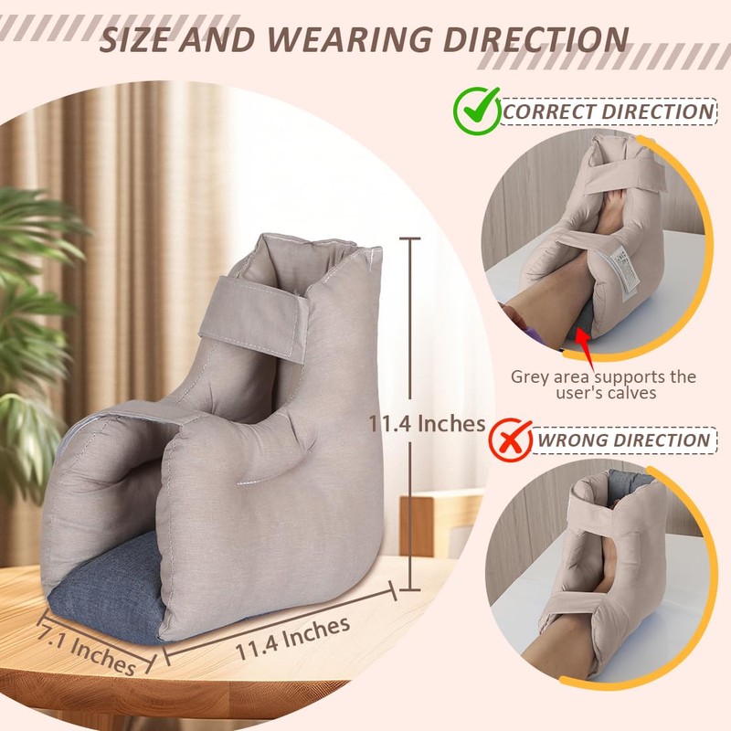 EZ Assistive 1pc Heel Protector Remove Pressure and Bedsores for