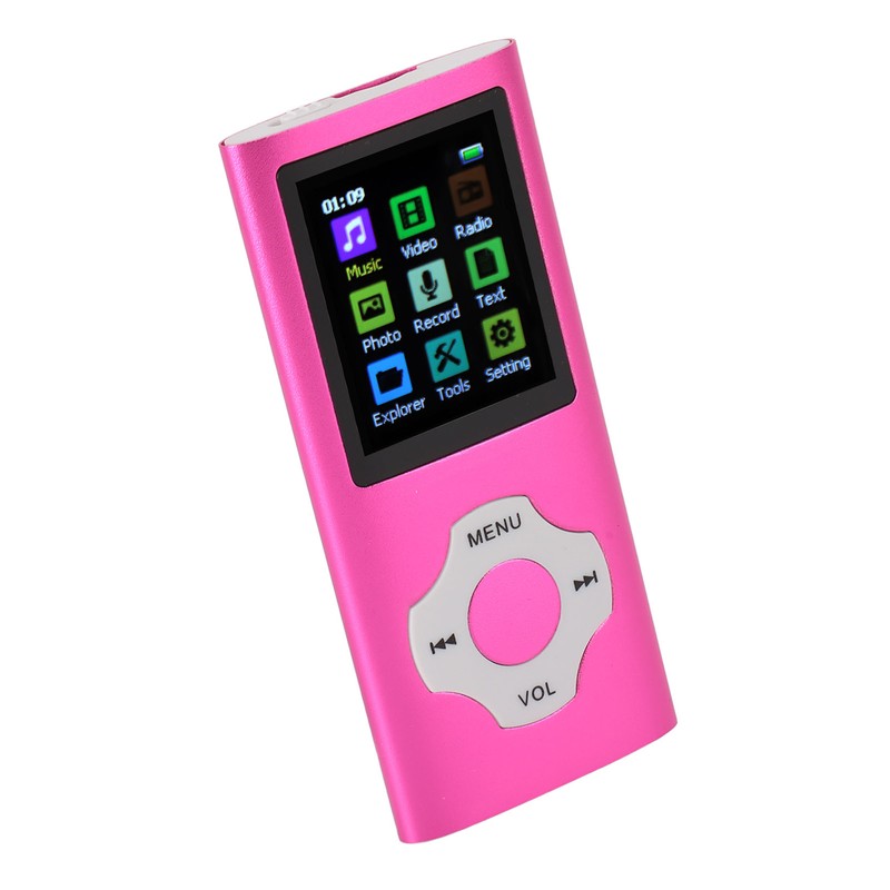 MP3 Player HiFi Lossless Rechargeable 1.8in TFT Screen Portable Music