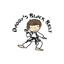 CafePress Daddys Black Belt Memory Keepsake Jewelry Box, 5"x5"x3.75"